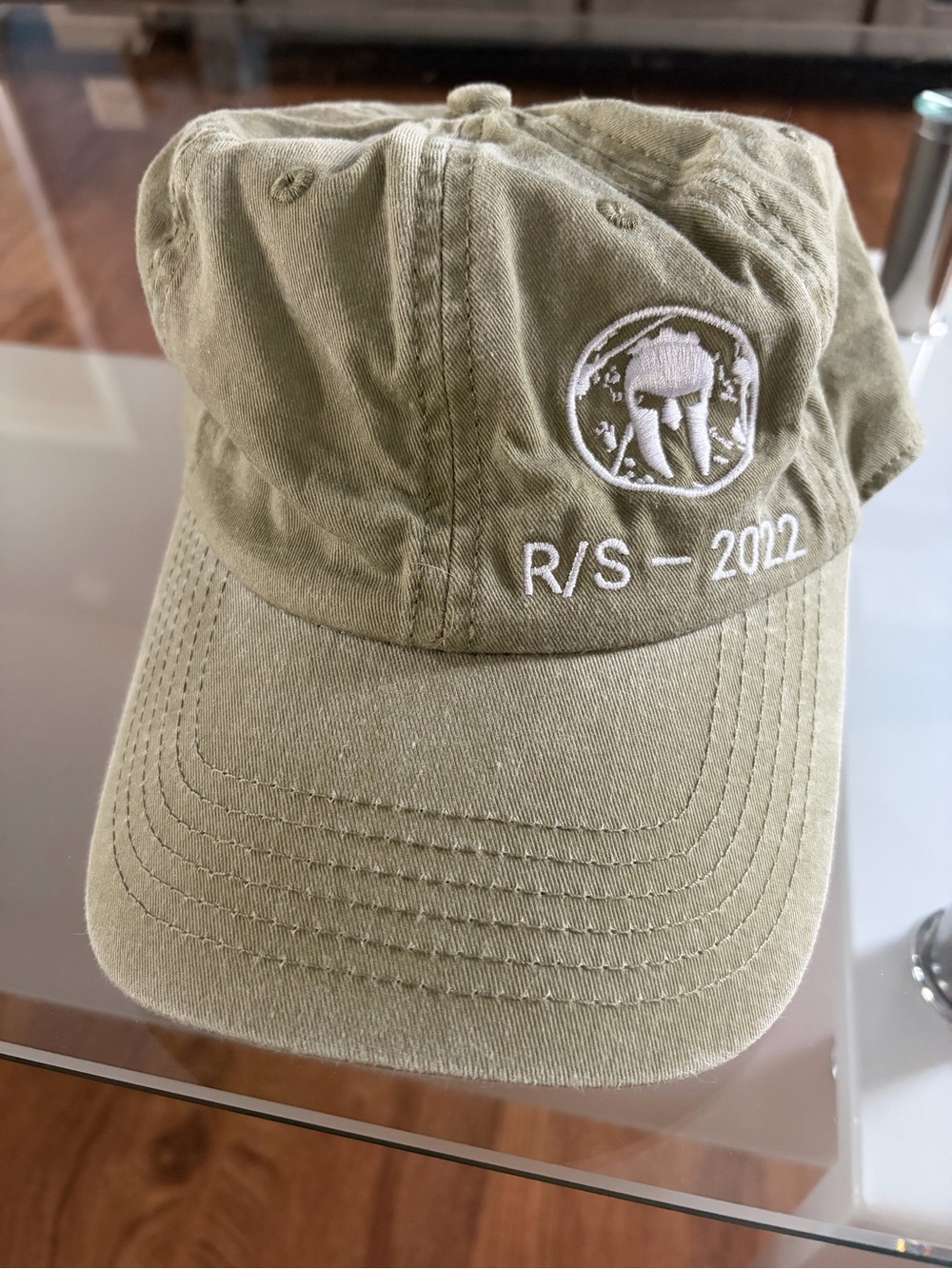 R/S 2022 Olive Green Embroidered Baseball Cap